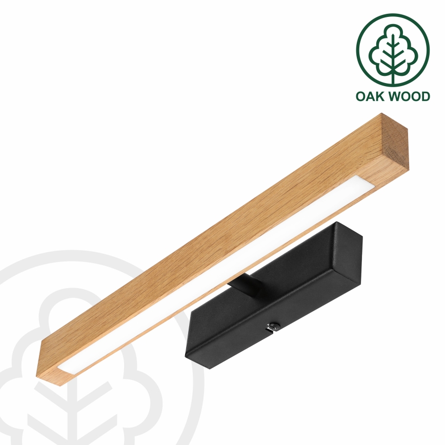 LED paveikslų šviestuvas VERDE LED/5,5W/230V 3000K 46 cm ąžuolas/juodas