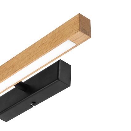 LED paveikslų šviestuvas VERDE LED/5,5W/230V 3000K 46 cm ąžuolas/juodas