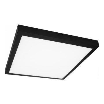 LED paviršinė montuojama panelė CHRIS LED/20W/230V 4000K 40x40 cm juoda