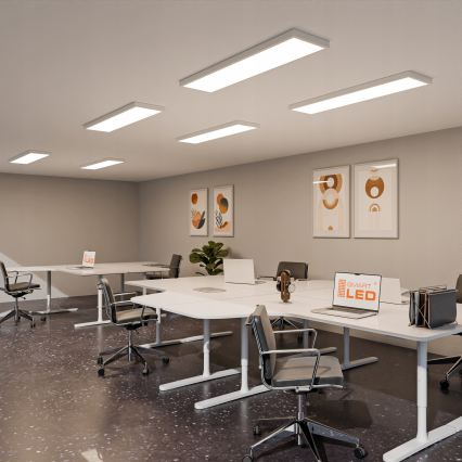 LED Paviršinė panelė LED/60W/230V 30x120 cm balta