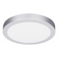 LED paviršinis/įleidžiamas 2 viename panelė, 24 W/230 V, 3000/4000/6000 K, skersmuo 30 cm, IP54, sidabrinė