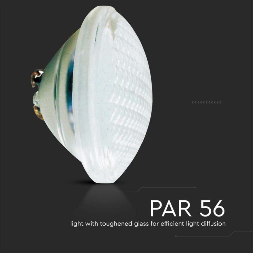 LED Plaukimo baseino lemputė LED/25W/12V IP68 6500K