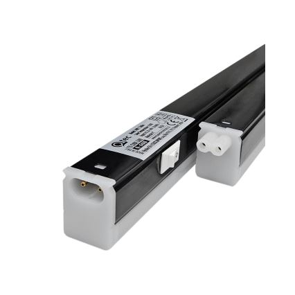 LED po spintelės šviestuvas TUBE LED/14W/230V 90 cm juodas