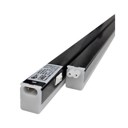 LED po spintelės šviestuvas TUBE LED/18W/230V 120 cm juodas