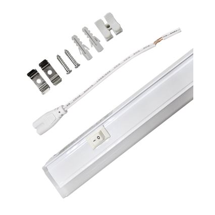 LED po spintelės šviestuvas TUBE LED/9W/230V 60 cm baltas