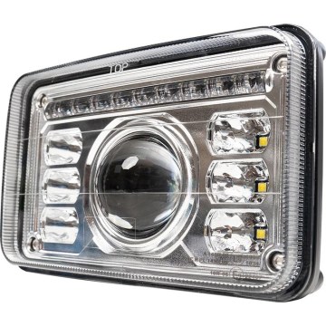 LED priekinis žibintas traktoriui LED/69W/10-30V IP69 5700K stačiakampis