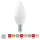 LED pritemdoma elektros lemputė C37 E14/6W/230V 3000K - STEPDIMMING - Eglo 54834