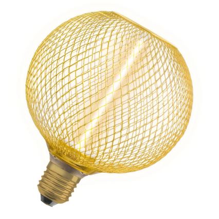 LED pritemdoma elektros lemputė DECOR  FILAMENT G125 E27/3,5W/230V 1800K auksas - Osram