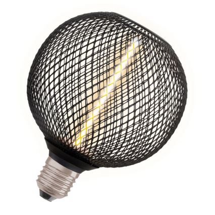 LED pritemdoma elektros lemputė DECOR  FILAMENT G125 E27/3,5W/230V 1800K juoda - Osram
