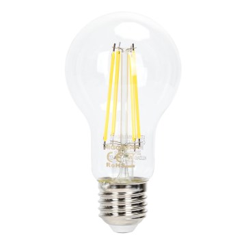 LED pritemdoma elektros lemputė FILAMENT A60 E27/6W/230V 6500K - Aigostar