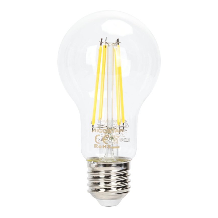 LED pritemdoma elektros lemputė FILAMENT A60 E27/6W/230V 6500K - Aigostar