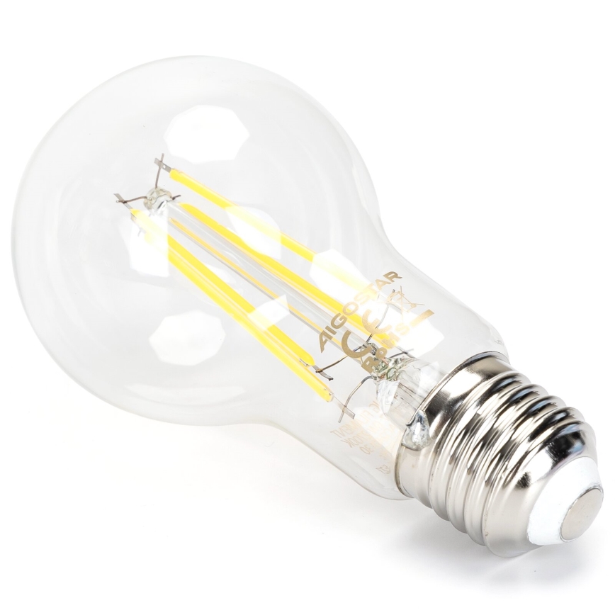 LED pritemdoma elektros lemputė FILAMENT A60 E27/6W/230V 6500K - Aigostar