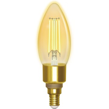 LED pritemdoma elektros lemputė FILAMENT C35 E14/4,5W/230V 2700-6500K Wi-Fi - Aigostar
