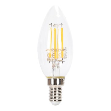 LED pritemdoma elektros lemputė FILAMENT C35 E14/4W/230V 2700K - Aigostar
