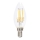 LED pritemdoma elektros lemputė FILAMENT C35 E14/4W/230V 2700K - Aigostar
