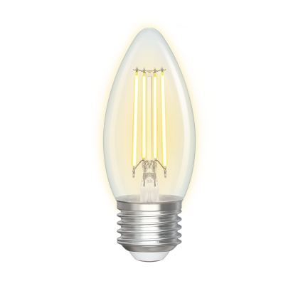 LED pritemdoma elektros lemputė FILAMENT C35 E27/4,5W/230V 2700-6500K Wi-Fi - Aigostar