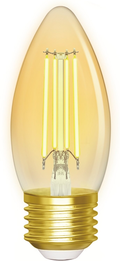 LED pritemdoma elektros lemputė FILAMENT C35 E27/4,5W/230V 2700-6500K Wi-Fi - Aigostar