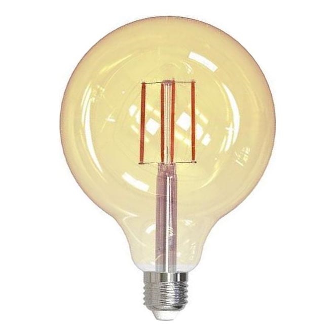 LED pritemdoma elektros lemputė FILAMENT G125 E27/12W/230V 2000K