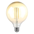 LED pritemdoma elektros lemputė FILAMENT G125 E27/8W/230V 2200K