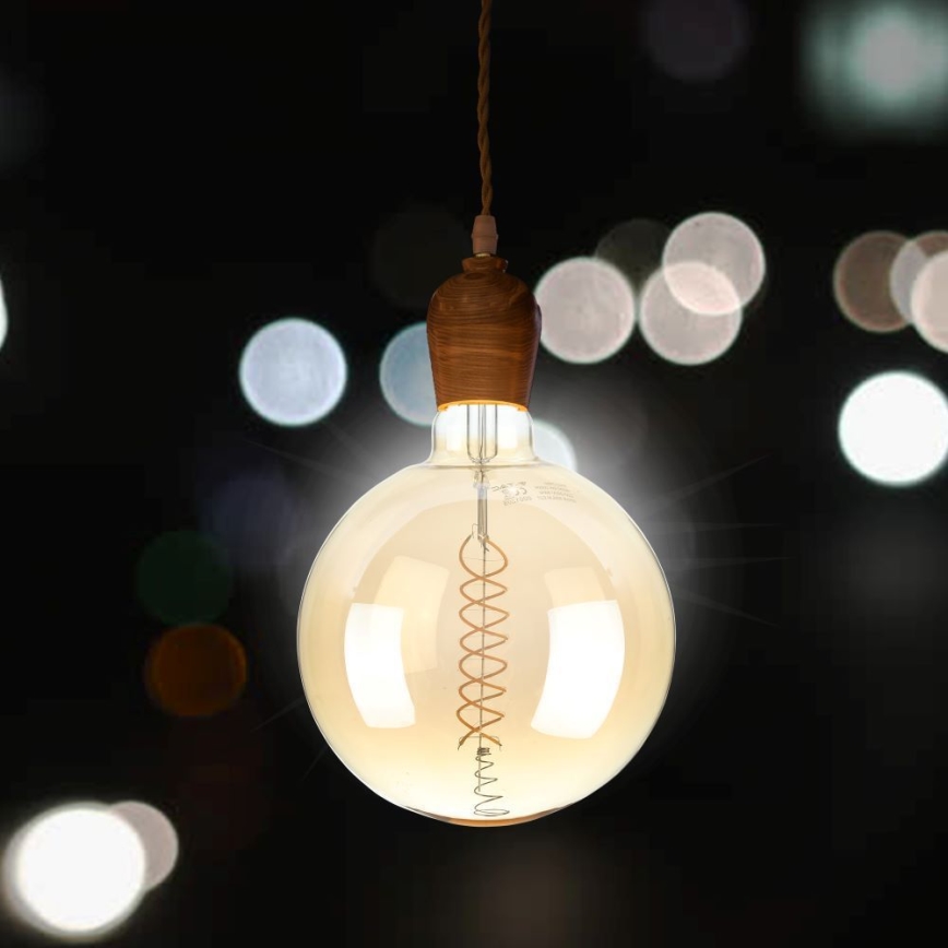 LED pritemdoma elektros lemputė FILAMENT G200 E27/8W/230V 1800K