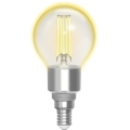 LED pritemdoma elektros lemputė FILAMENT G45 E14/4,5W/230V 2700-6500K Wi-Fi - Aigostar