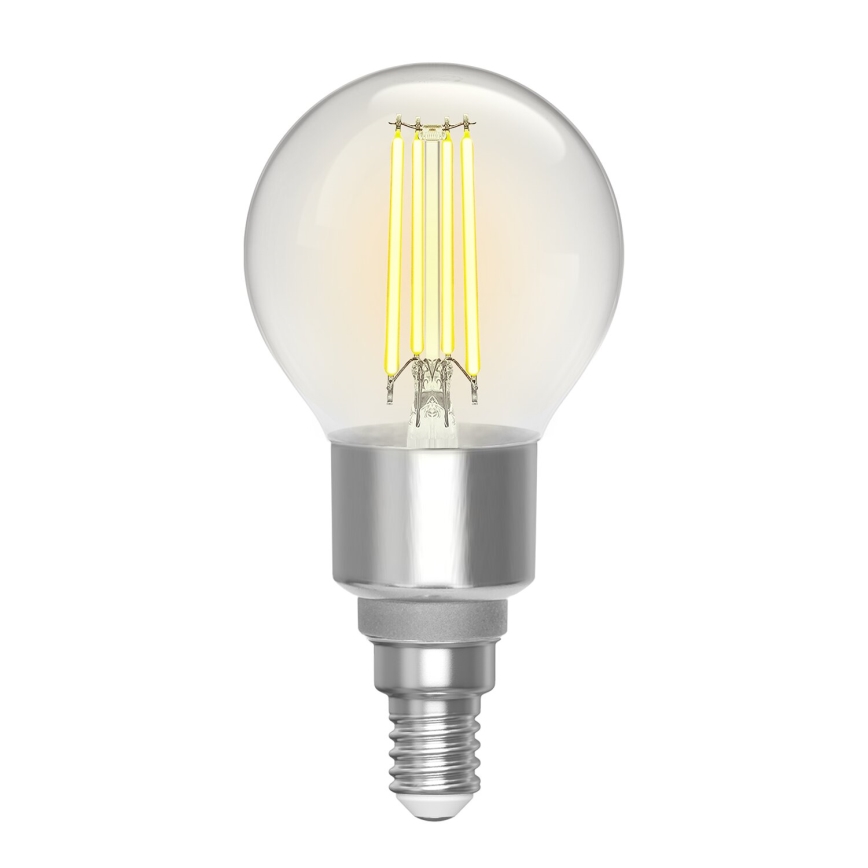 LED pritemdoma elektros lemputė FILAMENT G45 E14/4,5W/230V 2700-6500K Wi-Fi - Aigostar