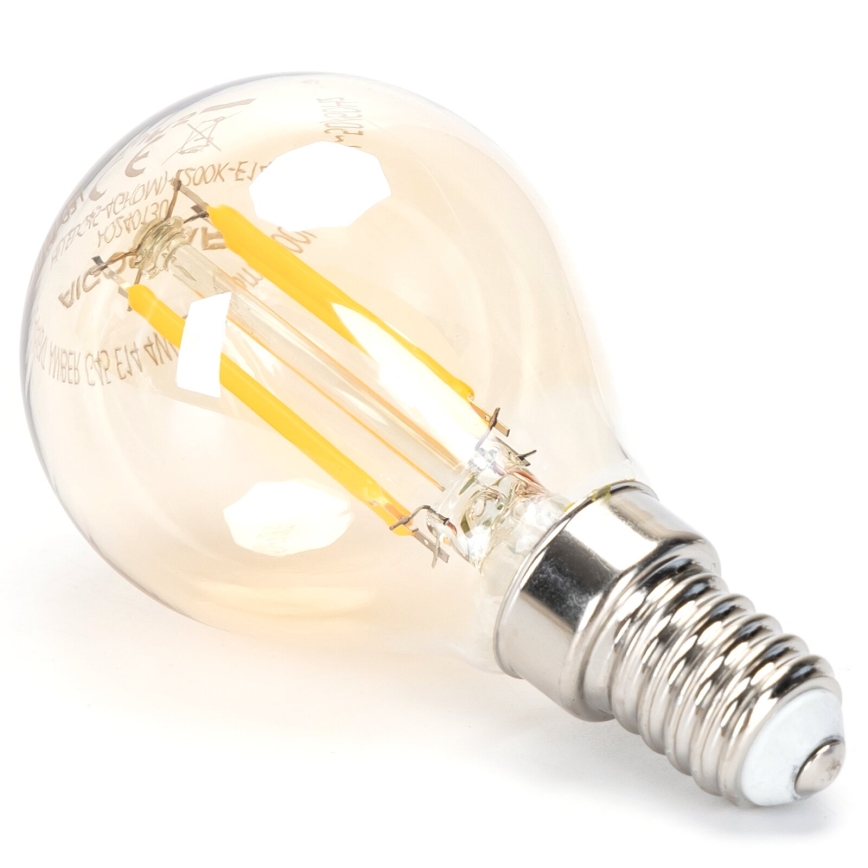 LED pritemdoma elektros lemputė FILAMENT G45 E14/4W/230V 2200K - Aigostar