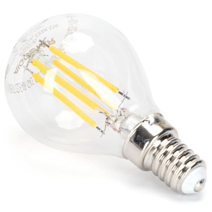 LED pritemdoma elektros lemputė FILAMENT G45 E14/4W/230V 2700K - Aigostar