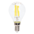 LED pritemdoma elektros lemputė FILAMENT G45 E14/4W/230V 6500K - Aigostar