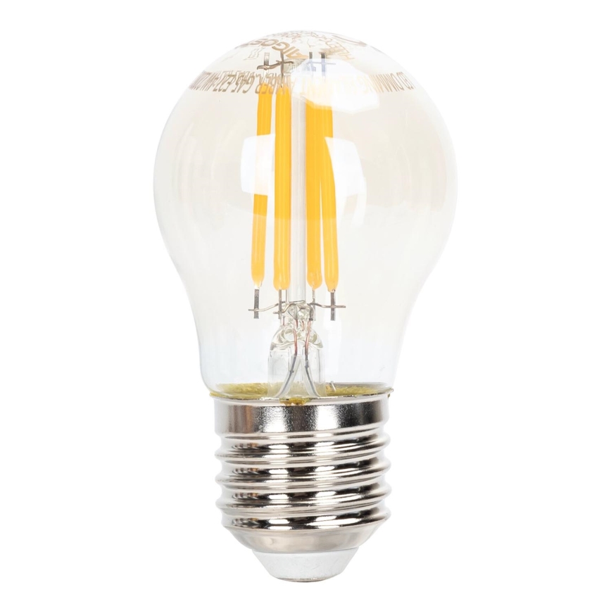 LED pritemdoma elektros lemputė FILAMENT G45 E27/4W/230V 2200K - Aigostar