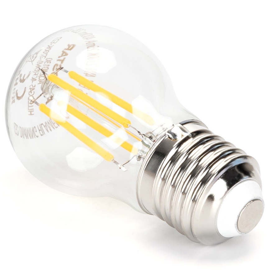 LED pritemdoma elektros lemputė FILAMENT G45 E27/4W/230V 2700K - Aigostar