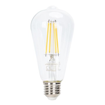 LED pritemdoma elektros lemputė FILAMENT ST64 E27/6W/230V 2700K - Aigostar