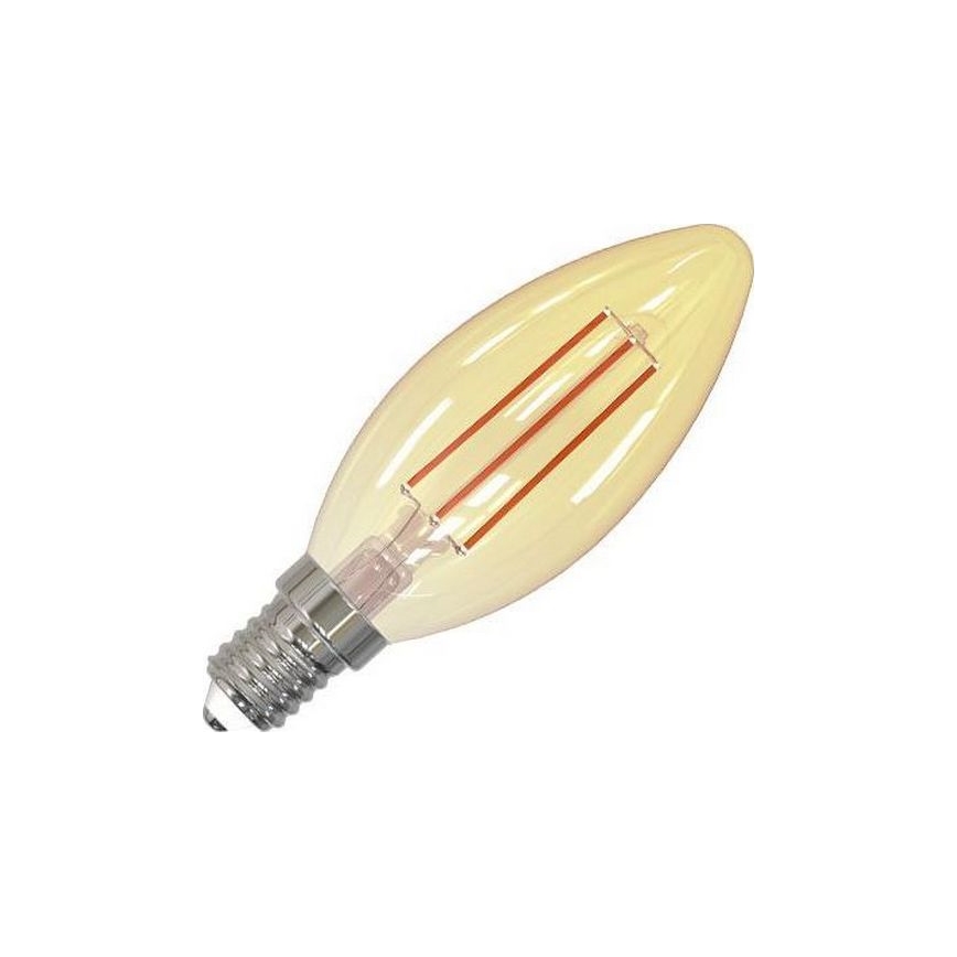 LED pritemdoma elektros lemputė FILAMENT VINTAGE C35 E14/6W/230V 2000K