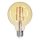 LED pritemdoma elektros lemputė FILAMENT VINTAGE G95 E27/12W/230V 2000K