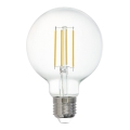 LED pritemdoma elektros lemputė G80 E27/6W/230V 2700K - Eglo