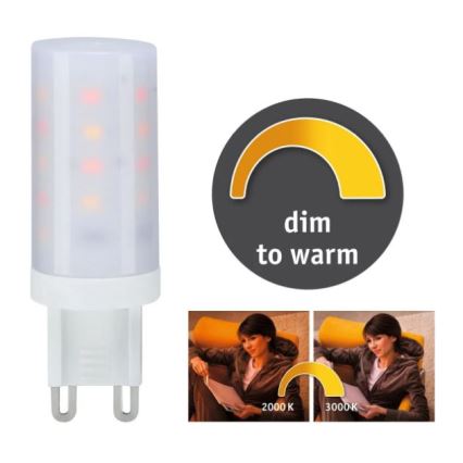 LED pritemdoma elektros lemputė G9/4W/230V 2000-3000K - Paulmann 28819