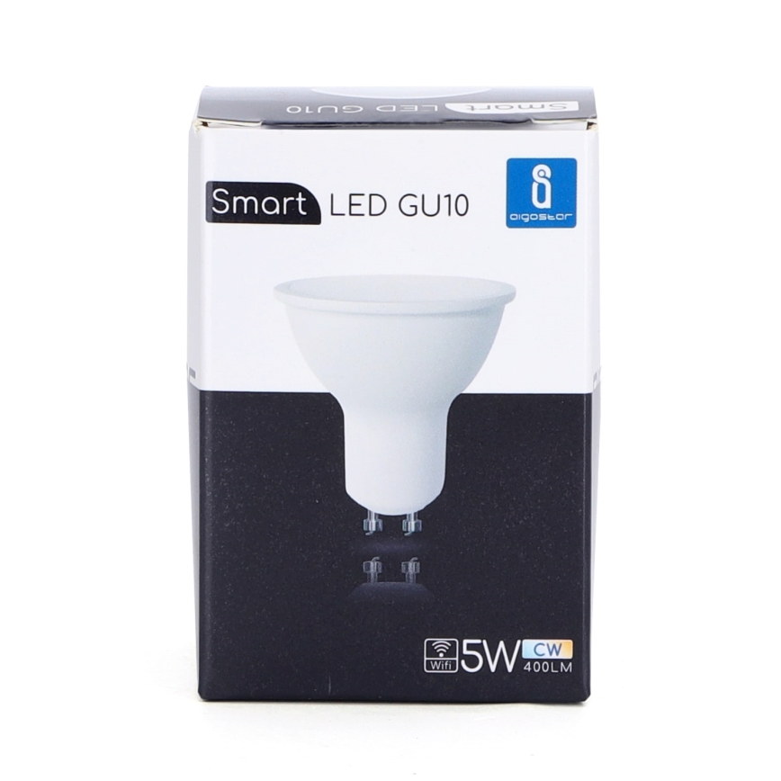 LED pritemdoma elektros lemputė GU10/5W/230V 3000-6500K Wi-Fi - Aigostar
