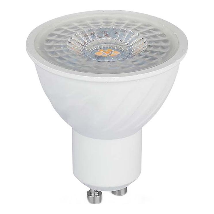 LED pritemdoma elektros lemputė GU10/6W/230V 3000K 110°