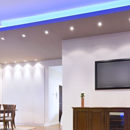 LED pritemdoma elektros lemputė GU10/6W/230V 4000K 110°