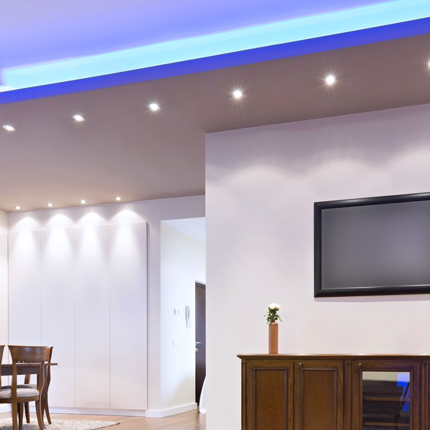 LED pritemdoma elektros lemputė GU10/6W/230V 4000K 110°