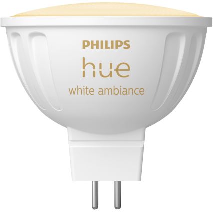 LED pritemdoma elektros lemputė Philips Hue White Ambiance GU5,3/MR16/5,1W/12V 2200-6500K