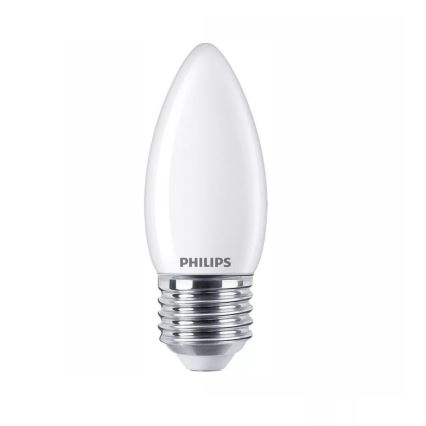 LED pritemdoma elektros lemputė Philips Warm Glow B35 E27/3,4W/230V 2200-2700K CRI 90