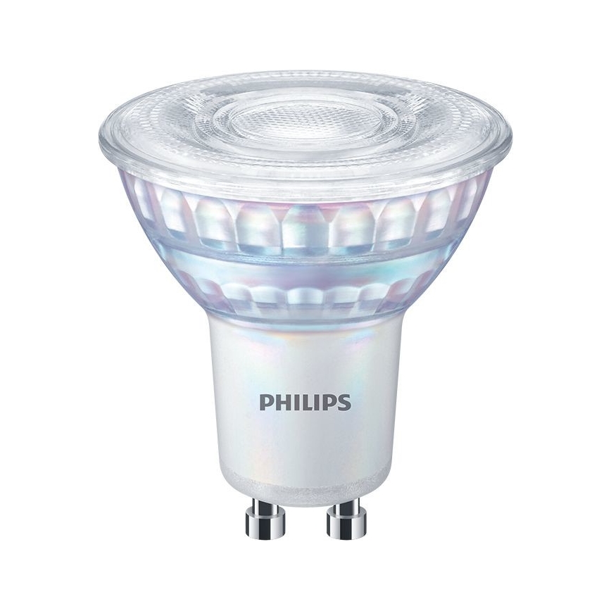 LED pritemdoma elektros lemputė Philips Warm Glow GU10/2,6W/230V 2200-2700K CRI 90