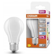 LED pritemdoma elektros lemputė RETROFIT A60 E27/11W/230V 4000K - Osram