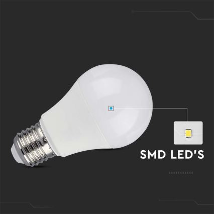 LED pritemdoma elektros lemputė SAMSUNG CHIP A60 E27/11W/230V 3000K