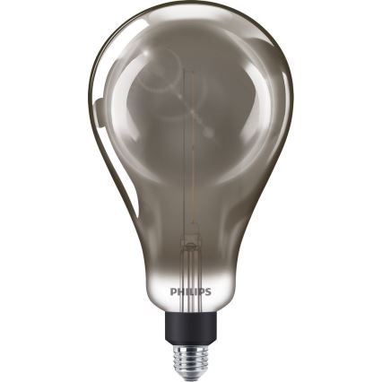 LED pritemdoma elektros lemputė SMOKY VINTAGE Philips A160 E27/6,5W/230V 4000K