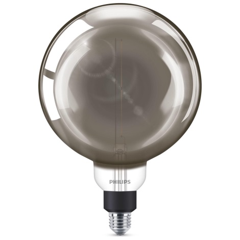 LED pritemdoma elektros lemputė SMOKY VINTAGE Philips E27/6,5W/230V 4000K