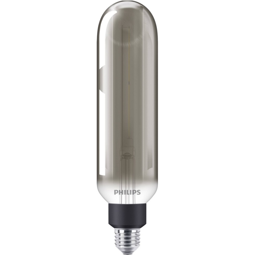 LED pritemdoma elektros lemputė SMOKY VINTAGE Philips T65 E27/6,5W/230V 4000K