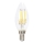 LED pritemdoma elektros lemputė VINTAGE C35 E14/4W/230V 6500K - Aigostar
