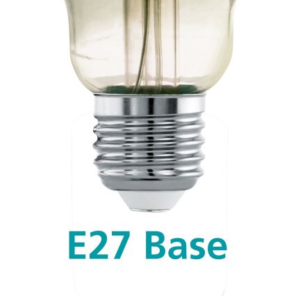 LED pritemdoma elektros lemputė VINTAGE E27/4W/230V 3000K - Eglo 12599